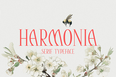 Harmonia - Elegant Serif blog branding classic classy cosmetic design display elegant fancy font graphic design illustration invitation logo luxury magazine royal typeface vector wedding