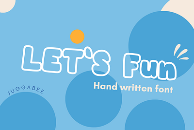 Let's Fun alphabet font fonts