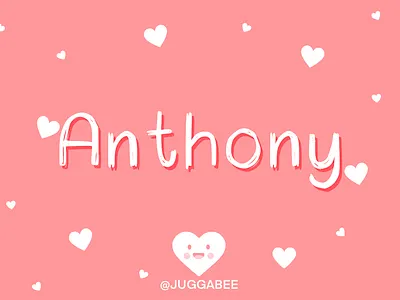Anthony Font font fonts