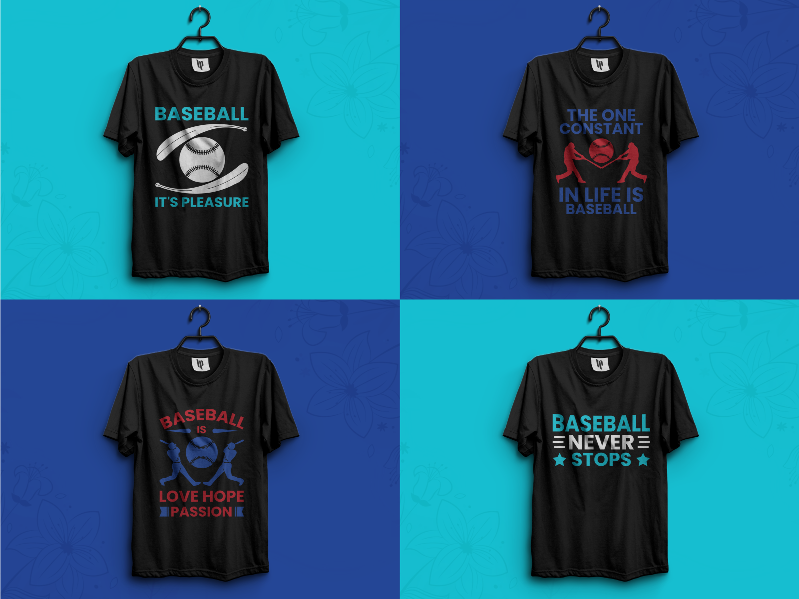 Baseball T-Shirt Design Bundle on Behance