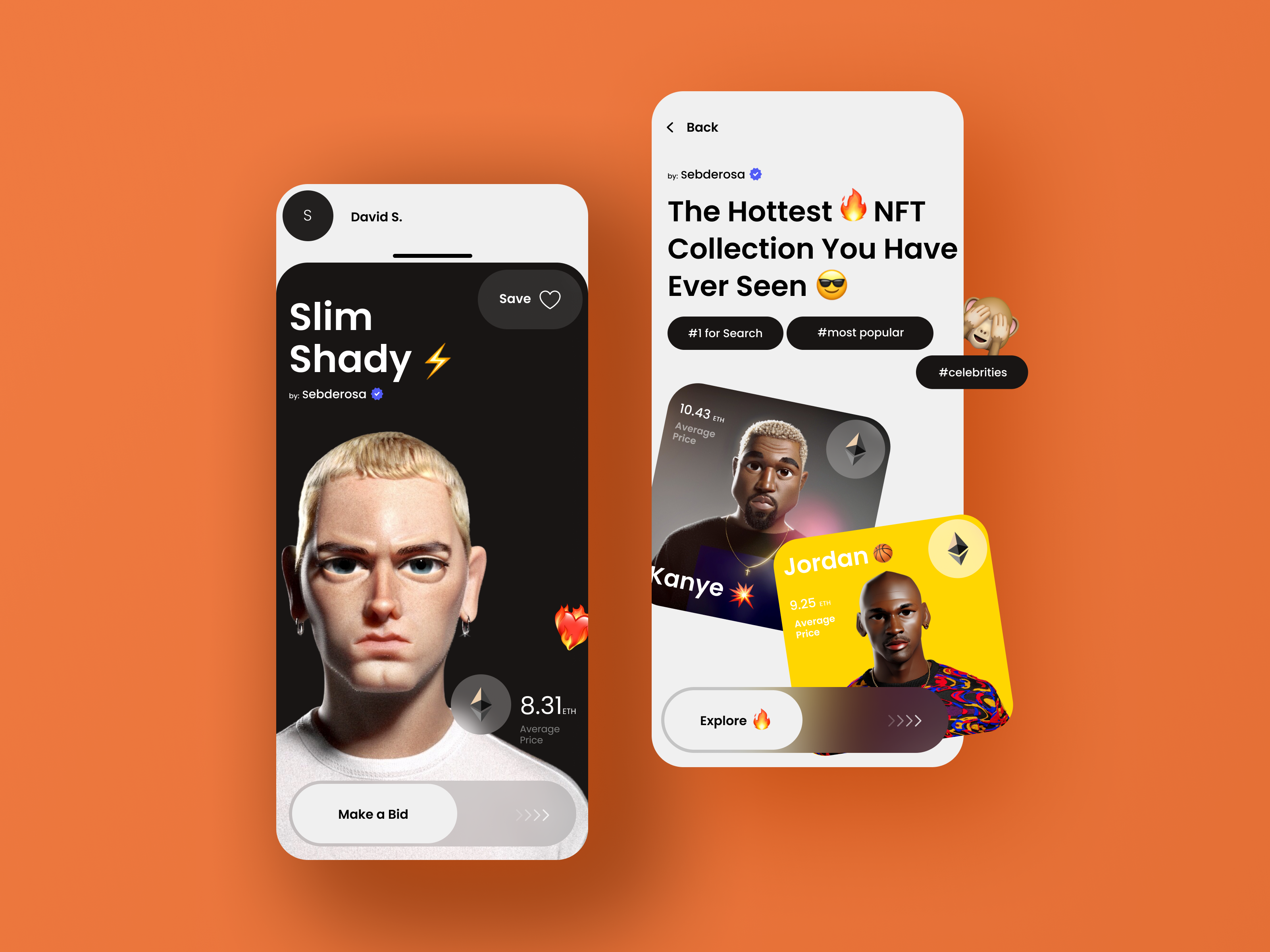 NFT Bazzzar by Stanislav for Voit Team on Dribbble