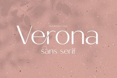 Verona - Classy Sans Serif beauty branding classic classy cosmetics design elegant fancy fashion font graphic design illustration logo magazine minimal modern natural style typeface vector