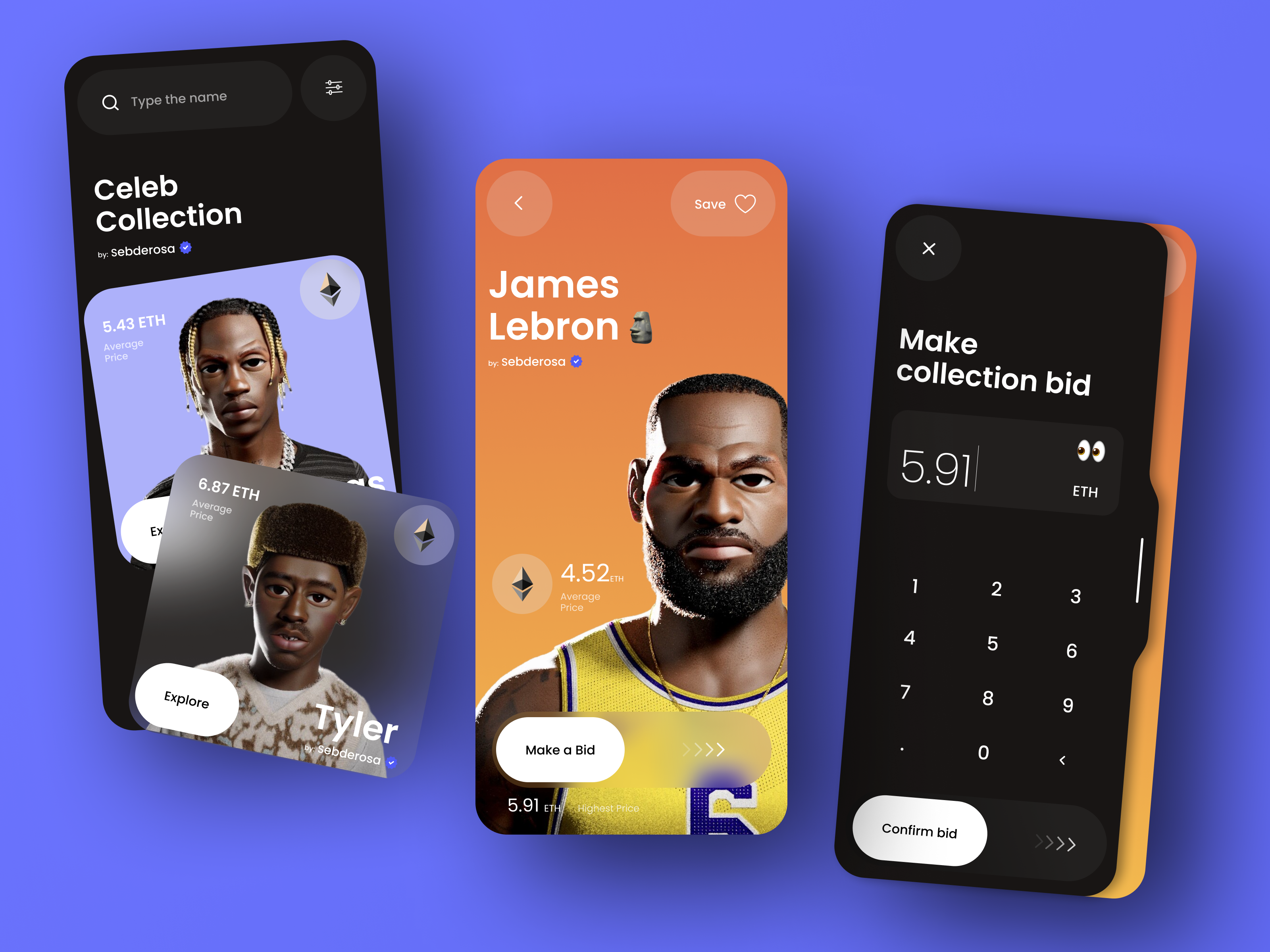 NFT Bazzzar by Stanislav for Voit Team on Dribbble