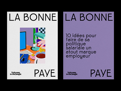 Editorial design / Ebook "La Bonne Paye" book book cover book cover design book design cover ebook ebook design editorial editorial design free ebook freebie graphic design typography