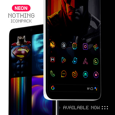Nothing Iconpack : Inspire by Nothing Brand android themes creative design graphics designs iconpack iconpacks icons justnewdesigns nothing nothing phone 2 themes ui