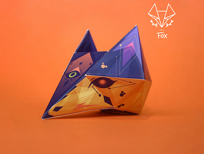 Proyecto Ensamble Out-Fox adobe adobeillustrator arttoy characterdesign illustrator paper papertoy toy vector
