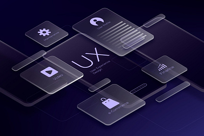 UX Design 3d animated logo animation branding graphic design logo motion graphics ui