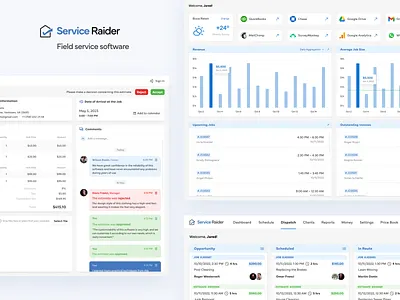 Service Raider: Web Design + App angular branding design graphic design illustration logo node.js research ui web design webflow