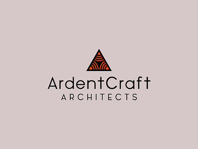 A visionary architecture company logo brand identity branding crafted architectural creative logo design creative triangle logo design graphic design logo logo design minimal logo modern logo passionate architect precision in architecture