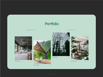 Portfolio Section Layout - Real Estate Brand brand identity design branding design graphic design product design real estate website ui web ui website design