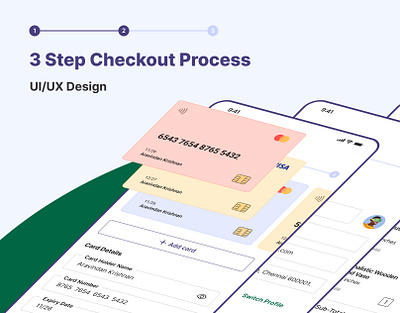 Cart Checkout Interface Design | UI/UX Design app checkout daily ui design interface design mobile app design ui ui design ux