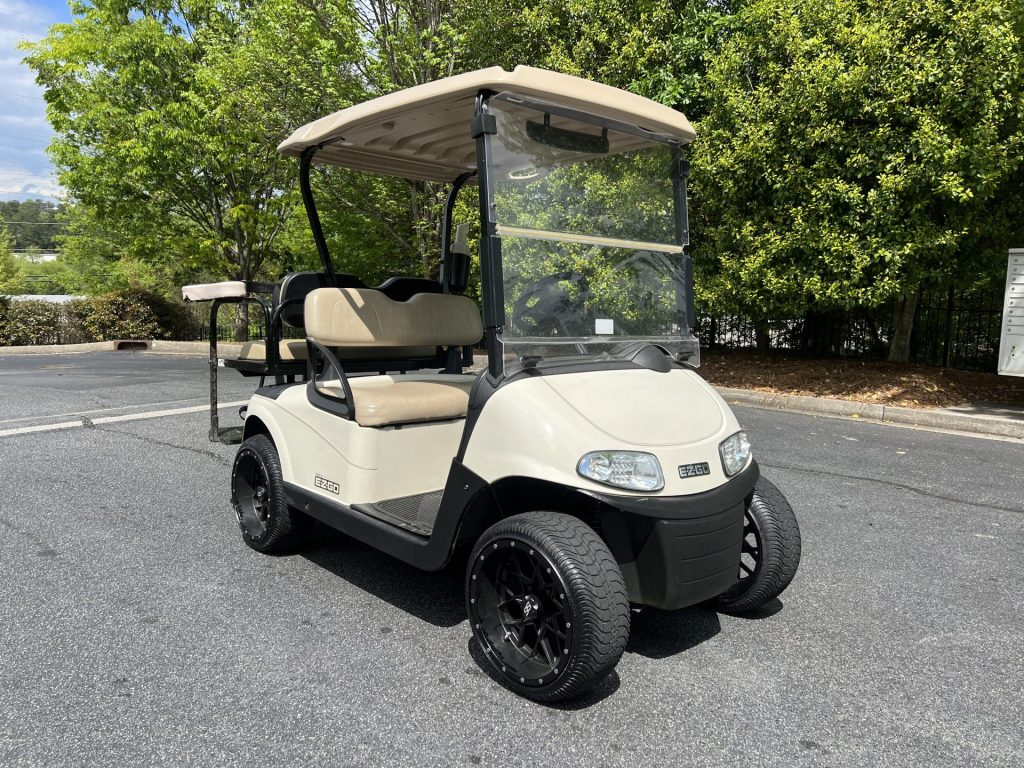 Used Golf Carts in Atlanta, by bella wilston on Dribbble