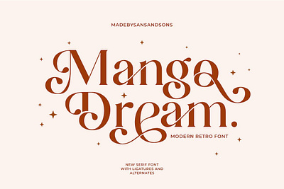 Mango Dream Font calligraphy display display font font font family fonts hand lettering handlettering lettering logo sans serif sans serif font sans serif typeface script serif serif font type typedesign typeface typography