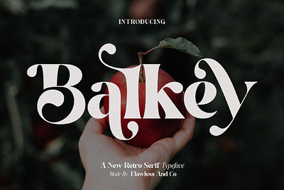 Balkey Font calligraphy display display font font font family fonts hand lettering handlettering lettering logo sans serif sans serif font sans serif typeface script serif serif font type typedesign typeface typography