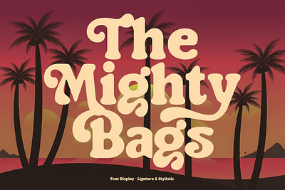 The Mighty Bags Font calligraphy display display font font font family fonts hand lettering handlettering lettering logo sans serif sans serif font sans serif typeface script serif serif font type typedesign typeface typography