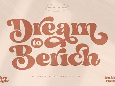 Dream To Berich Font calligraphy display display font font font family fonts hand lettering handlettering lettering logo sans serif sans serif font sans serif typeface script serif serif font type typedesign typeface typography
