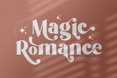 Magic Romance Font calligraphy display display font font font family fonts hand lettering handlettering lettering logo sans serif sans serif font sans serif typeface script serif serif font type typedesign typeface typography