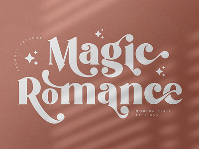 Magic Romance Font calligraphy display display font font font family fonts hand lettering handlettering lettering logo sans serif sans serif font sans serif typeface script serif serif font type typedesign typeface typography