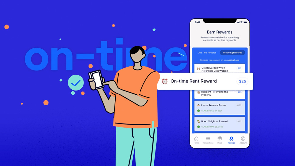Watson ontime rent reward by Nick Paradise on Dribbble