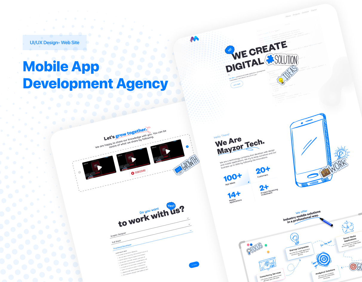 Agency Web Site Design agency agencywebsite design ui uidesign userinterface uıux web design