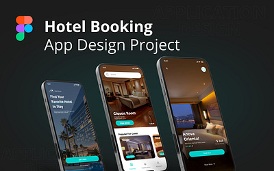 Hotel Booking appdesign application behance booking design designer dribble figma flickr hotel project ui uiux