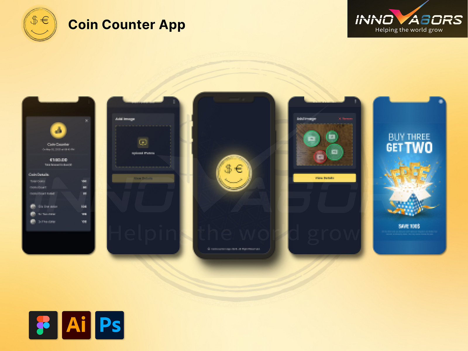 Coin Counter App by Ahsan Imam on Dribbble