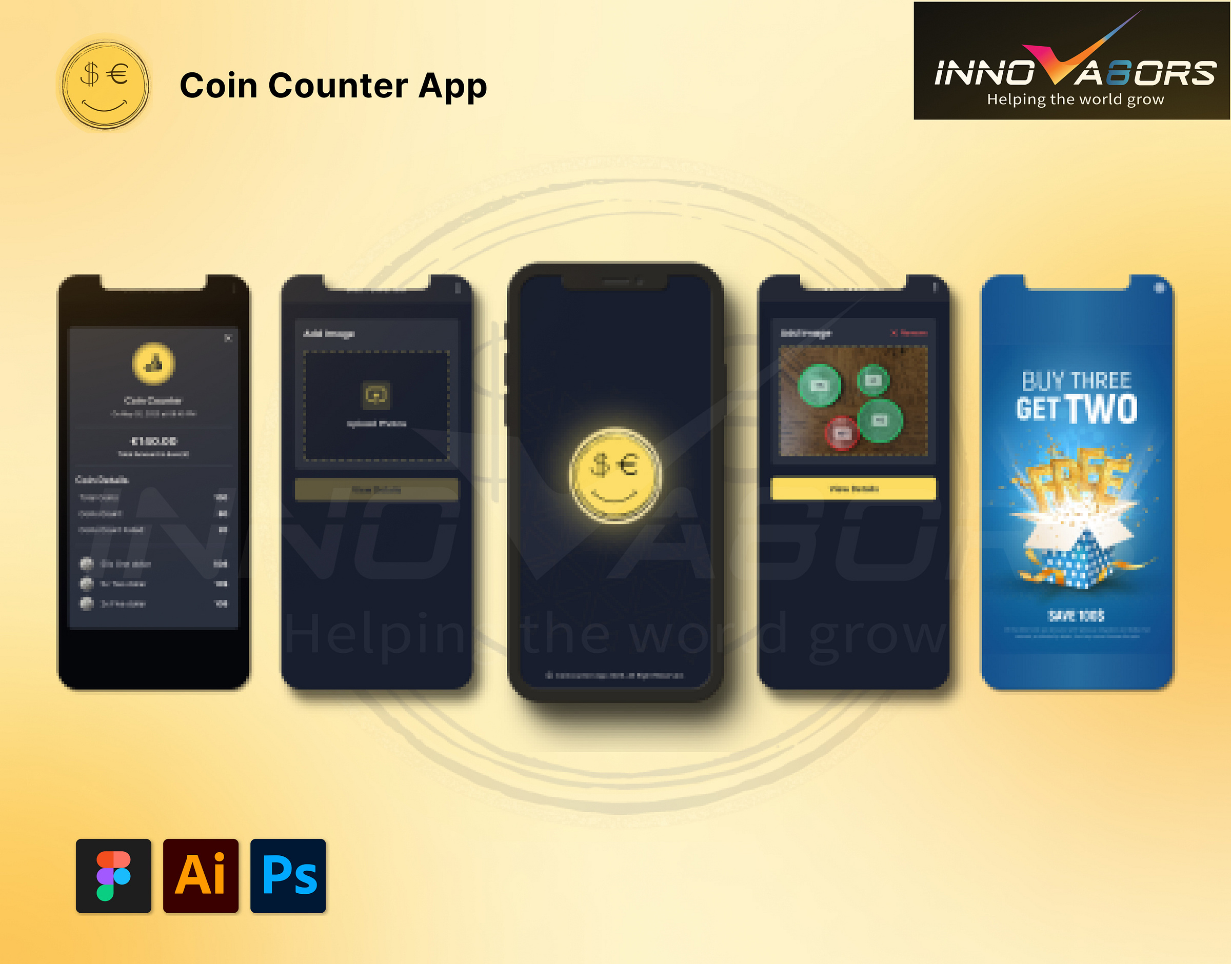Coin Counter App by Ahsan Imam on Dribbble
