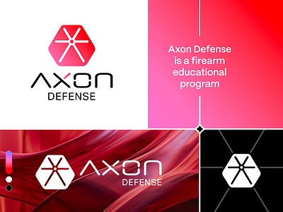 Axon Defense - Logo Design armor axon brand identity design branding branding design creative brand creative logo defense educate logo logo badge logo design safety self defense shield visual identity