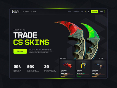 GamerRank: Esports Homepage and Dashboard by Koncepted on Dribbble