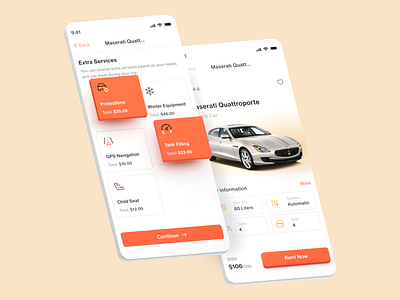 Fleta Car Rental App 3d design app app design application car car rental icon isometric mobile rental ui ui design ux design