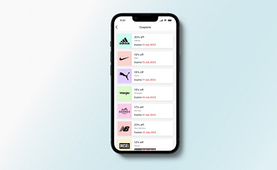 Discount Coupon / UI Daily Challenge app branding coupon design screen ui