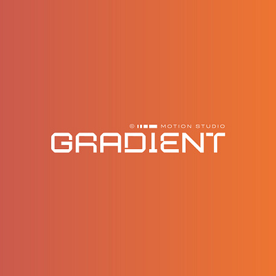 Gradient - Motion Studio branding design designdaily gradient logo logodaily logodesign logodesigner logodesignlove logotype modern motion studio wordmark