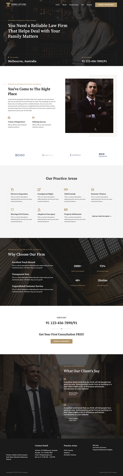 Professional Portfolio design divi design responsive website theme customization ui design web design web designer web developer web development wordpress desing