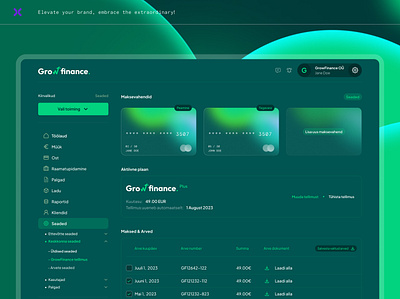 Growfinance Accounting Website Design Concept accounting banking dashboard figma finance uiux website design