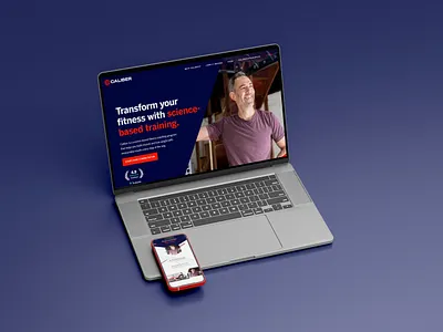 Fitness Website caliber website design fitness website website website design wordpress wordpress redesign wordpress website yoga