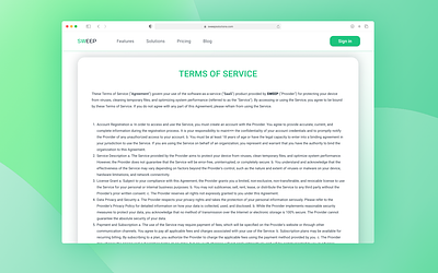 Daily UI, Day 089: Terms of Service 089 089terms of service app branding daily ui daily ui 089 dailyui dailyui 089 dailyui089 design graphic design illustration logo of service terms terms of service ui ux vector