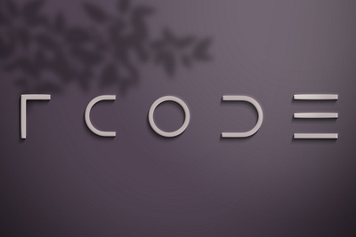 FCODE - Logo Effects 3d animation graphic design logo motion graphics ui