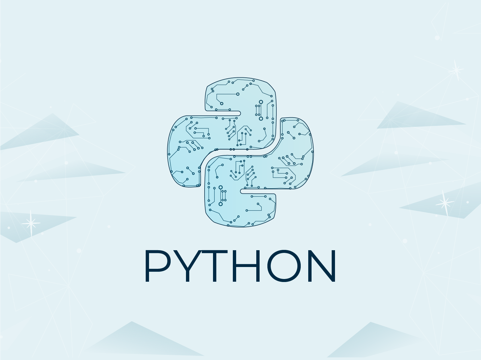Python Logo Redesign: Embracing a Blue Light Aesthetic by Halyna on ...
