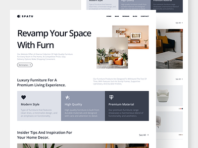 Furn - E Commerce Website e commerce ecommerce ecommerce website furniture furniture app furniture shop furniture website homedecore ikea landing page marketplace marketplace furniture marketplace website online shopping shop shopping website store ui ui design website