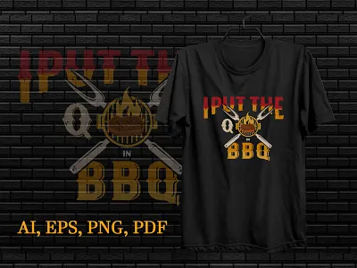 I put the Q in BBQ t shirt design bbq bbq cut file bbq svg bbq t shirt beef clothing custom t shirt design fashion grill q t shirt design trendy t shirt tshirt typography vector