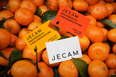 Jecam - Business Cards brand identity branding business cards design graphic design logo vector