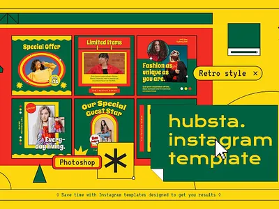 Creative Instagram Stories & Post Template - Hubsta instagram instagram banner instagram post instagram post template instagram posts instagram posts template instagram stories instagram stories template instagram story instagram story template instagram template instagram templates social media social media banner social media pack social media templates socialmedia stories ui ux