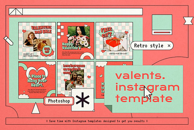 Creative Instagram Stories & Post Template - Valents instagram instagram banner instagram post instagram post template instagram posts instagram posts template instagram stories instagram stories template instagram story instagram story template instagram template instagram templates social media social media banner social media pack social media templates socialmedia stories ui ux