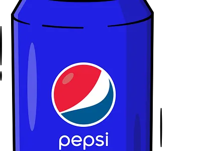 Pepsi Can illustration branding design graphic design illustration