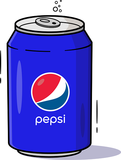 Pepsi Can illustration branding design graphic design illustration