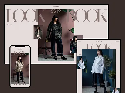 Embra android app app design catalog design fashion ios minimal mobile tablet typography ui ux web web design