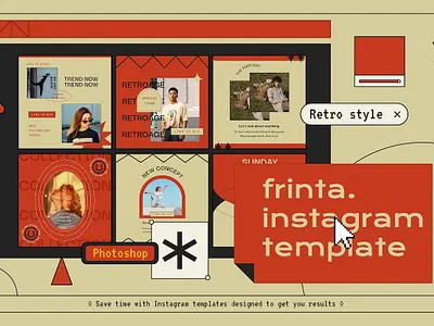 Creative Instagram Stories & Post Template - Frinta instagram instagram banner instagram post instagram post template instagram posts instagram posts template instagram stories instagram stories template instagram story instagram story template instagram template instagram templates social media social media banner social media pack social media templates socialmedia stories ui ux