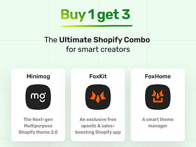 Minimog - The Next Generation Shopify Theme template