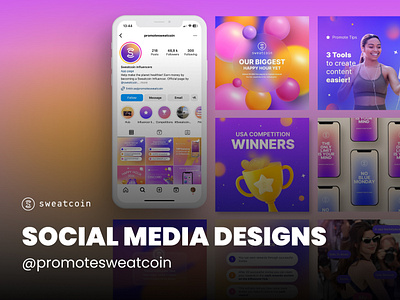 Social Media Design 3d branding graphic design