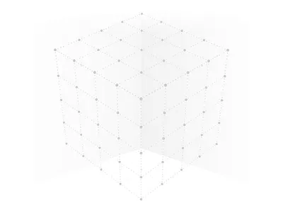 3D Cube Animation 3d animation cube cyber security dots